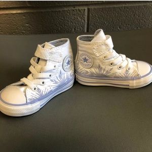 NWOB Disney Frozen II Converse Baby/Toddler Sz 5M